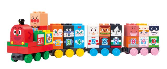 他サイト： バンダイ ブロックラボ アンパンマン SLマンと123! すうじブロックセットそれいけ! アンパンマン  返品種別Bの商品画像