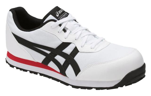 他サイト： アシックス FCP201.0190-26.0 セーフティシューズ ウィンジョブ CP201 ホワイト×ブラック 26.0cm[Fの商品画像