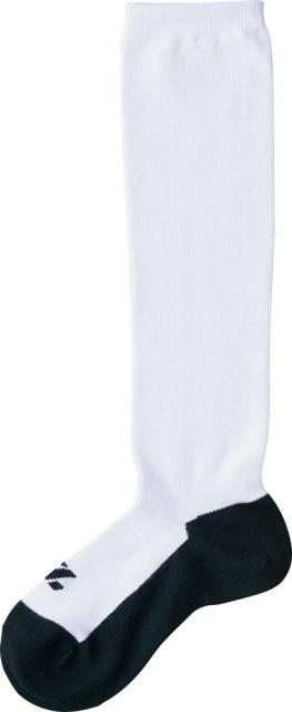 他サイト： ゼット 野球・ソフトボール 3Pソックス 底黒(ホワイト×ブラック・サイズ:24〜27cm) ZETT BK03BL-1119-の商品画像