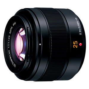 他サイト： パナソニック H-XA025 LEICA DG SUMMILUX 25mm/F1.4 II ASPH.※マイクロフォーサーズ用レの商品画像