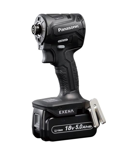 他サイト： パナソニック EZ1PD1J18A1B 充電インパクトドライバー 18V 5Ah電池・アタッチメントセット (黒)EXENA(エの商品画像