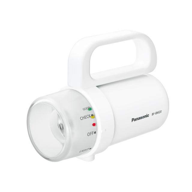 他サイト： パナソニック 単1形〜単4形アルカリ乾電池式 LED懐中電灯(ホワイト) BF-BM20P-W返品種別Aの商品画像