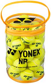 他サイト： ヨネックス YO-TB-NP30-004 硬式テニスボール ノンプレッシャーボール 30球入YONEX[YOTBNP30004]の商品画像