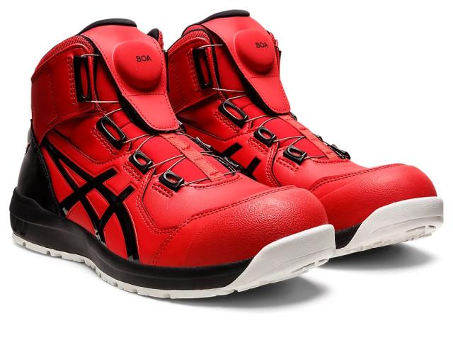 他サイト： アシックス セーフティシューズ ウィンジョブ CP304 BOA クラシックレッド×ブラック 27.0cm 1271A030.6の商品画像