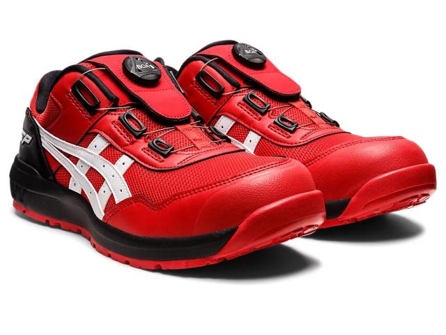 他サイト： アシックス ウィンジョブ CP209 BOA クラシックレッド×ホワイト 26.5cm 【安全靴】【JSAA規格A種認定品】 1の商品画像