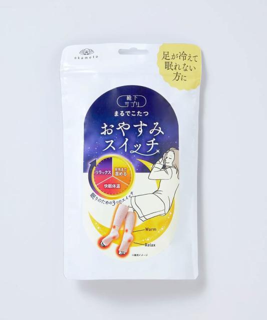 他サイト： 岡本 738-994-24-04 【レディース】靴下サプリ まるでこたつ おやすみスイッチ(ピンク・サイズ:22〜25cm)[7の商品画像