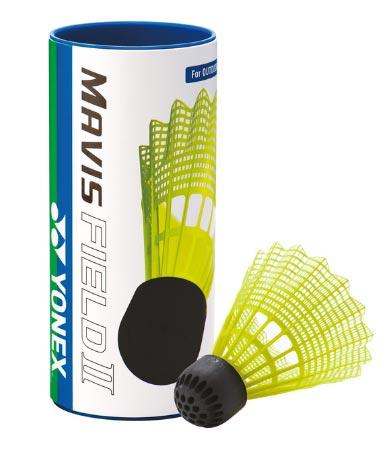 他サイト： ヨネックス YO-M-F2CBP-004 バドミントン ナイロンシャトル メイビスフィールドII 3個入り(イエロー)YONEXの商品画像