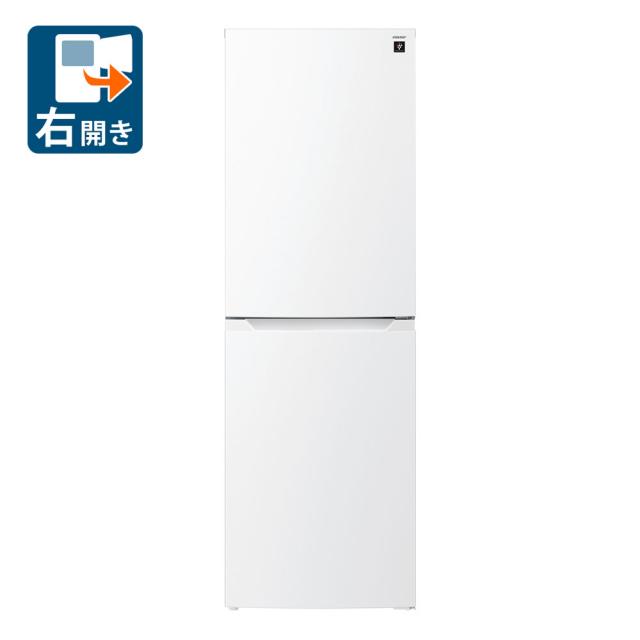 他サイト： シャープ SJ-BD23P-W 230L 2ドア冷蔵庫(マットホワイト)【右開き】SHARP[SJBD23PW] 返品種別Aの商品画像
