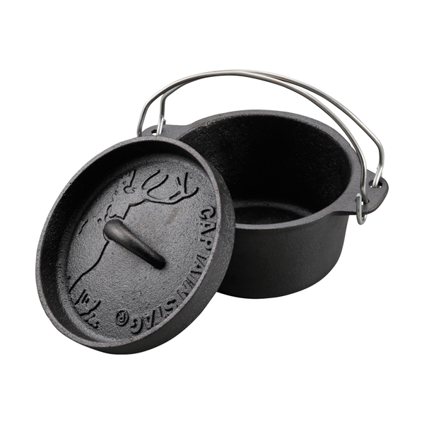 他サイト： キャプテンスタッグ UG-3060 ダッチオーブン 14cmCAPTAIN STAG[UG3060キヤプテンスタツグ] 返品種別の商品画像