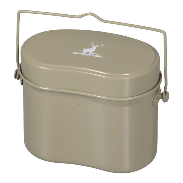 他サイト： キャプテンスタッグ UH-4119 兵式ハンゴー4合 カーキ[UH4119キヤプテンスタツグ] 返品種別Aの商品画像