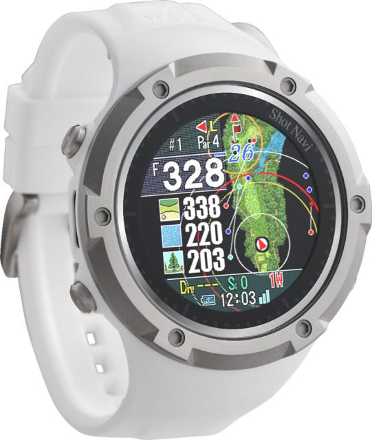 他サイト： ショットナビ EVOLVE-SE-WH GPSゴルフナビ Evolve SE(ホワイト)Shot Navi[EVOLVESEW]の商品画像