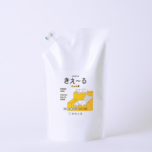 他サイト： 環境大善 D-KP-1LT きえ〜る ペット用 詰替 1000ml Dシリーズ[DKP1LTキエル] 返品種別Bの商品画像