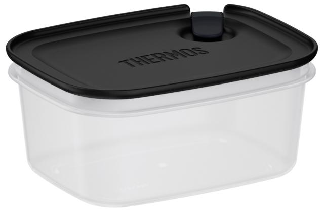 他サイト： サーモス KC-SA380-BK Myフードコンテナー 角型 0.38L ブラックTHERMOS[KCSA380BK] 返品種別の商品画像
