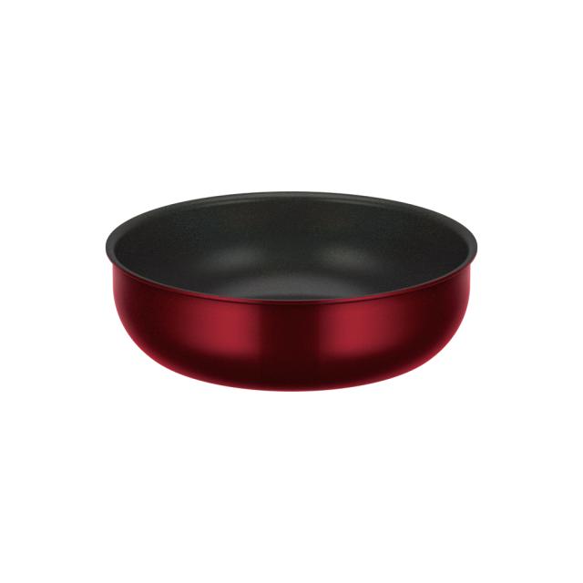 他サイト： サーモス KVD-026D-DR 【IH対応】取っ手のとれる炒め鍋 26cm ディープレッドTHERMOS デュラブルシリーズ[の商品画像