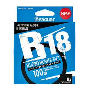 他サイト： シーガー シーガー R18 フロロハンターTACT(タクト)100m(1.2ゴウ/5lb) シーガー R18 フロロハンターTAの商品画像