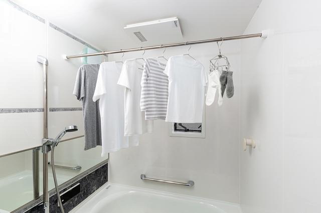 他サイト： 積水樹脂 DSM-18 ステンレス浴室用伸縮竿 (ステン&ホワイト)サイズ(約):縮めた時96〜伸ばした時180cm[DSM18の商品画像