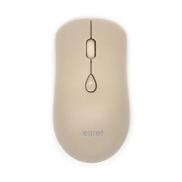他サイト： EGRET EM23-S2 Bluetooth & 2.4G対応レシーバー付き、充電式静音マウス SweetiE(ミルクティー)の商品画像