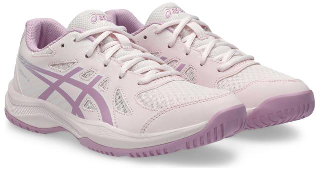 他サイト： アシックス ジュニア バレーボールシューズ UPCOURT 6 GS(Pale Pink/Light Ube・サイズ:19.0cの商品画像