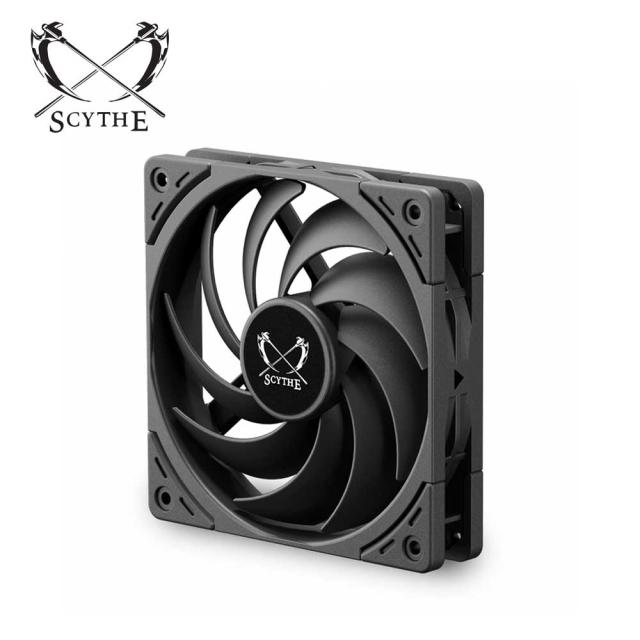 他サイト： サイズ|SCYTHE WS1225FD18-P 120mm PWM仕様 ケースファン 1800rpmモデル(ブラック)[WS12の商品画像