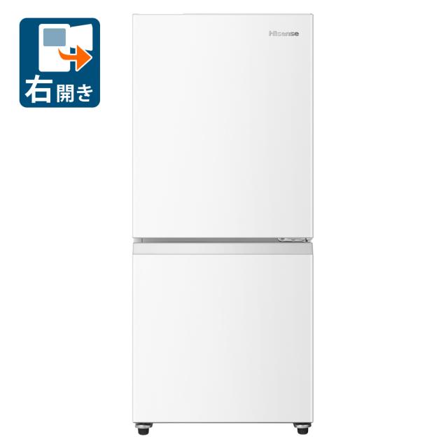 他サイト： ハイセンス HR-D140KW 135L 2ドア冷蔵庫(ホワイト)【右開き】Hisense[HRD140KW] 返品種別Aの商品画像