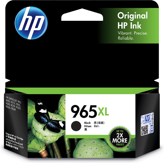 他サイト： HP(エイチピー) 3JA84AA HP 965XL インクカートリッジ(黒)[3JA84AA] 返品種別Aの商品画像