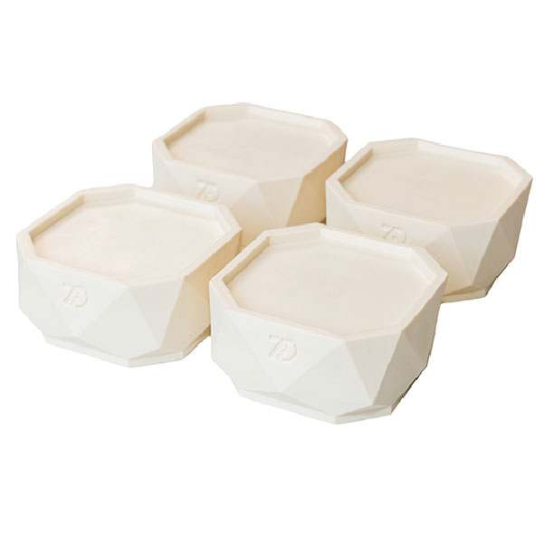 他サイト： タツフト TFI-9045 洗濯機用 高さ調整ゴムマット(45mm) 4個入り[TFI9045] 返品種別Aの商品画像