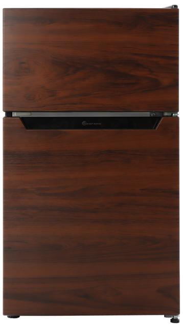 他サイト： ウィンコド TH-87L2-WD 87L 2ドア冷蔵庫(直冷式)ウッドWINCOD[TH87L2WD] 返品種別Aの商品画像