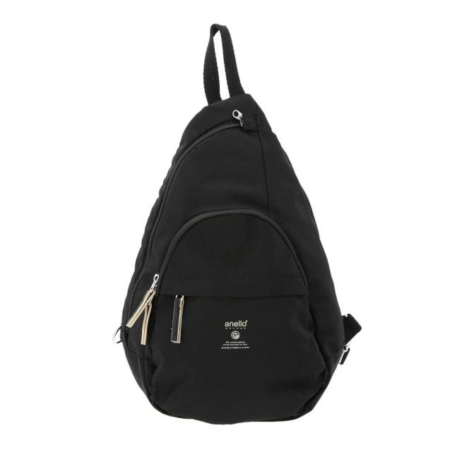 他サイト： anello GTM0314-BK モイスト ボディバッグ(ブラック)anello GRANDE(アネログランデ)[BF0163の商品画像