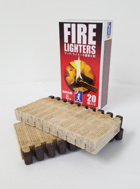 他サイト： Dutchwest マッチ型着火剤 ファイヤーライター(1箱20本入り) FL1 FIRE LIGHTERS ファイヤーライターの商品画像