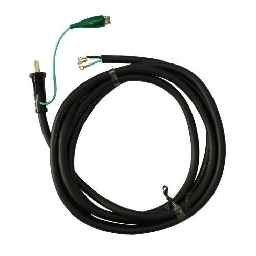 他サイト： 宏和工業 EB-310S-3 取替え用コード 3m 15A 2P アースクリップ付、丸端子付きKOWA 電源コード[EB310Sの商品画像
