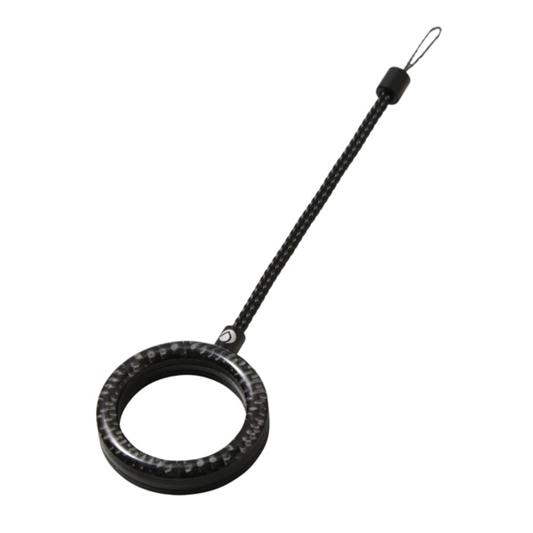 他サイト： ディーフ フィンガーリングストラップ(カーボン/ブラック) Deff Finger Ring Strap Aluminum Coの商品画像