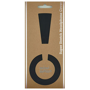 他サイト： ミミマモ スーパーストレッチヘッドホンカバー(ブラック/Lサイズ)【アラウンドイヤータイプ向け】 mimimamo MHC-00の商品画像