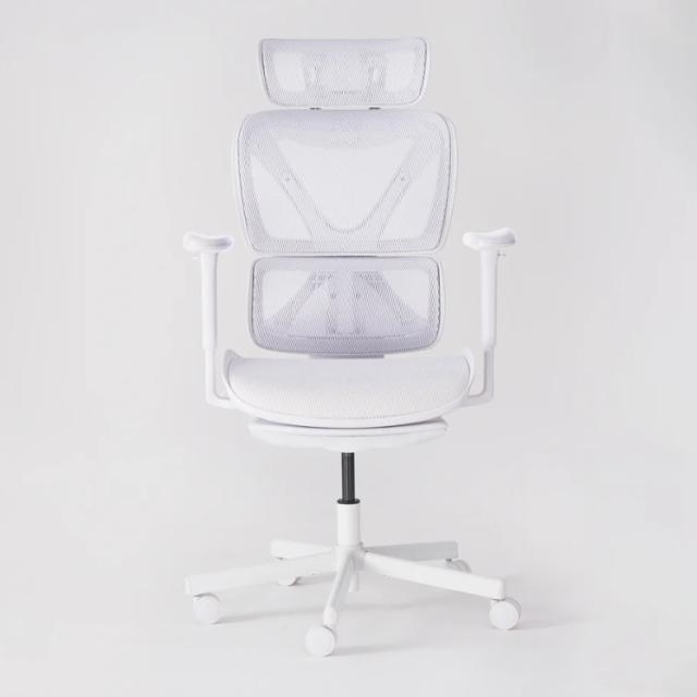 他サイト： COFO(コフォ) Chair Pro(ホワイト・サイズ:幅66×奥行68×高さ115〜126cm) FCC-100W返品種別Aの商品画像