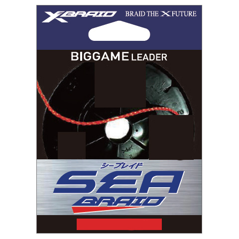 他サイト： X-BRAID エックスブレイド シーブレイド 5m レッド(25号/130lb) エックスブレイド SEA BRAID シ-ブの商品画像