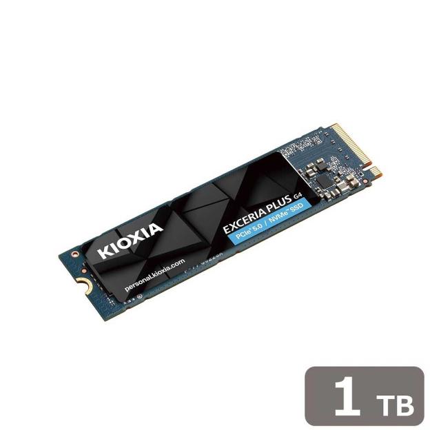 他サイト： KIOXIA|キオクシア SSD-CK1.0N5PLG4N 内蔵SSD KIOXIA EXCERIA PLUS G4 NVMe の商品画像
