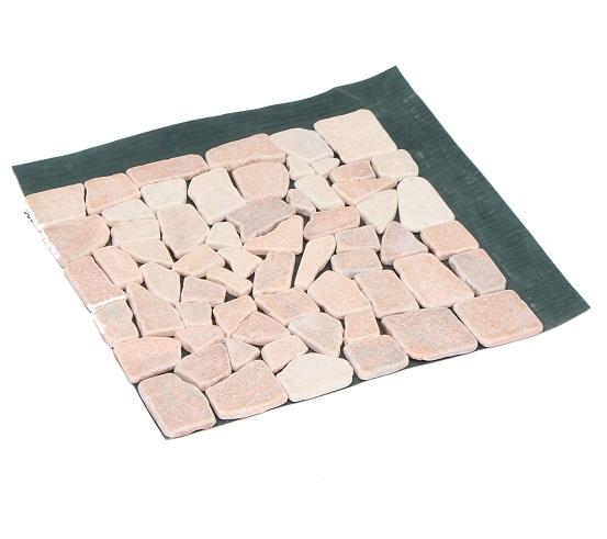 他サイト： LIVING OUT TAN-933(タニムラジツギヨウ) 天然石マット 6枚組 ピンク[TAN933タニムラジツギヨウ] 返品の商品画像