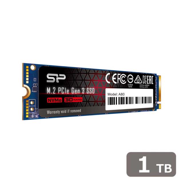 他サイト： Silicon Power|シリコンパワー SiliconPower M.2 2280 NVMe PCIe 3.0x4 SSD の商品画像