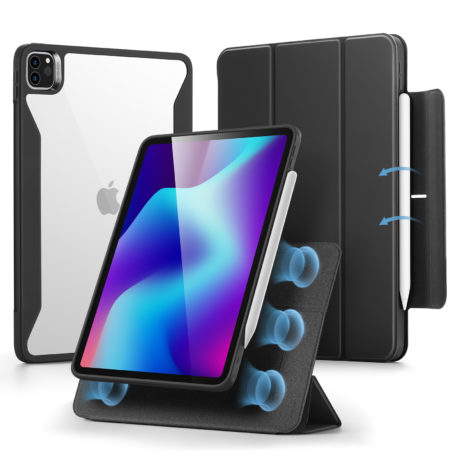他サイト： ESR ESR222 iPad Pro 12.9インチ(第6/5世代)用 Rebound Hybrid 360(ブラック)[ESの商品画像