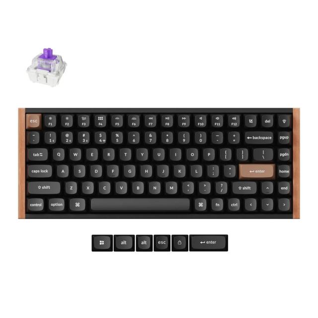 他サイト： Keychron|キークロン K2H-F1-US K2 HE マグネットスイッチ搭載 QMK ワイヤレス カスタムキーボード(英の商品画像