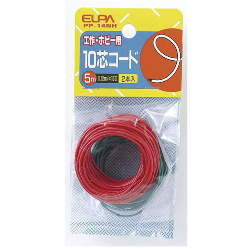 他サイト： ELPA PP-14NH(ELPA) 10芯コード 5m[PP14NHELPA] 返品種別Aの商品画像
