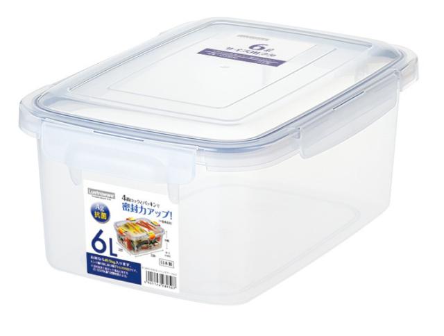 他サイト： 岩崎工業 B-2895KN 食品保存容器 ジャンボケース 6.0LLustroware ロック式ジャンボキーパー[B2895KNの商品画像