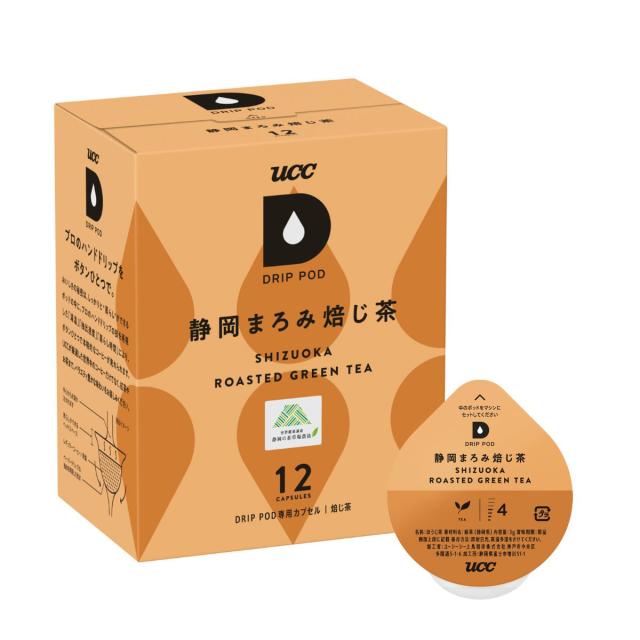 他サイト： UCC DPRT002 ドリップポッド 静岡まろみ焙じ茶 12個入DRIP POD[DPRT002] 返品種別Bの商品画像