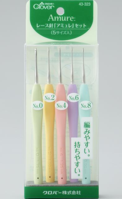 他サイト： クロバー 43-323 レース針 アミュレ セット[43323キヨハラ] 返品種別Bの商品画像