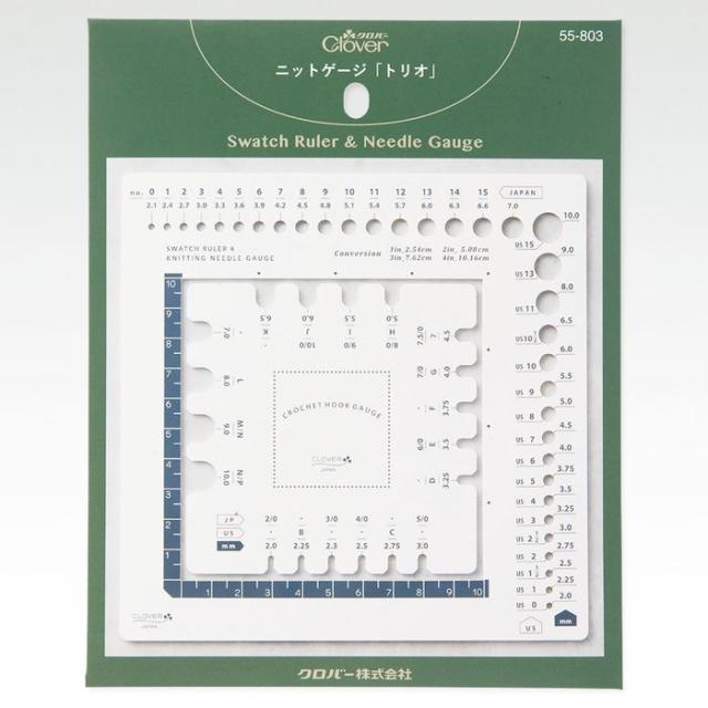 他サイト： クロバー 55-803 ニットゲージ「トリオ」[55803クロバ] 返品種別Bの商品画像