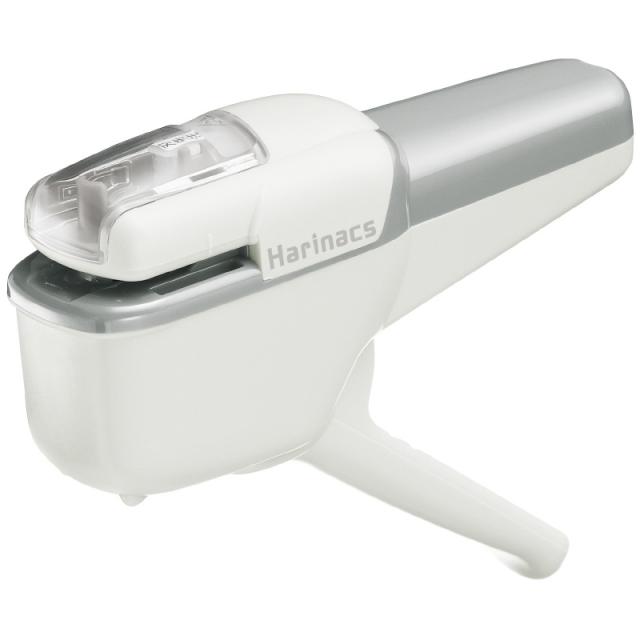 他サイト： コクヨ SLN-MSH110PW 針なしステープラー(ハリナックス)(ハンディ10枚)(ペールホワイト)[SLNMSH110PWの商品画像