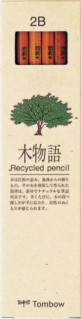 他サイト： トンボ鉛筆 LA-KEA2B 鉛筆 木物語 リサイクル鉛筆 12本(2B)TOMBOW[LAKEA2B] 返品種別Aの商品画像