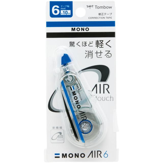 他サイト： トンボ鉛筆 CT-CA6 修正テープ モノエアー 使いきりタイプ(6)[CTCA6] 返品種別Aの商品画像