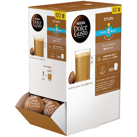 他サイト： ネスレ VCA60001 ネスカフェ ドルチェグスト専用カプセル カフェオレカフェオレ(60杯分)[VCA60001] 返品種別の商品画像