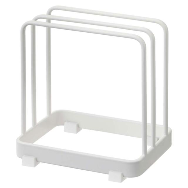 他サイト： 山崎実業 2496 まな板スタンド プレート(ホワイト)[02496ヤマジツ] 返品種別Aの商品画像