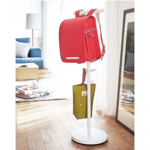 他サイト： 山崎実業 03494(ヤマジツ) ランドセルスタンドスマート(ホワイト)[03494ヤマジツ] 返品種別Aの商品画像